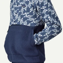 Men's Retro Pile Half-Snap Fleece Pullover Men's|Pullovers