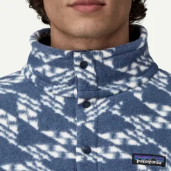Men's Retro Pile Half-Snap Fleece Pullover Men's|Pullovers