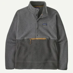 Men's Retro Pile Half-Snap Fleece Pullover Men's|Pullovers