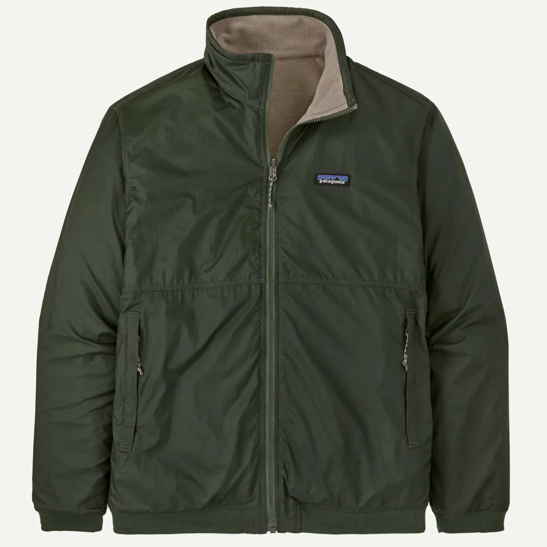 Outlet Men's Reversible Shelled Microdini Fleece Jacket Jackets|Casual