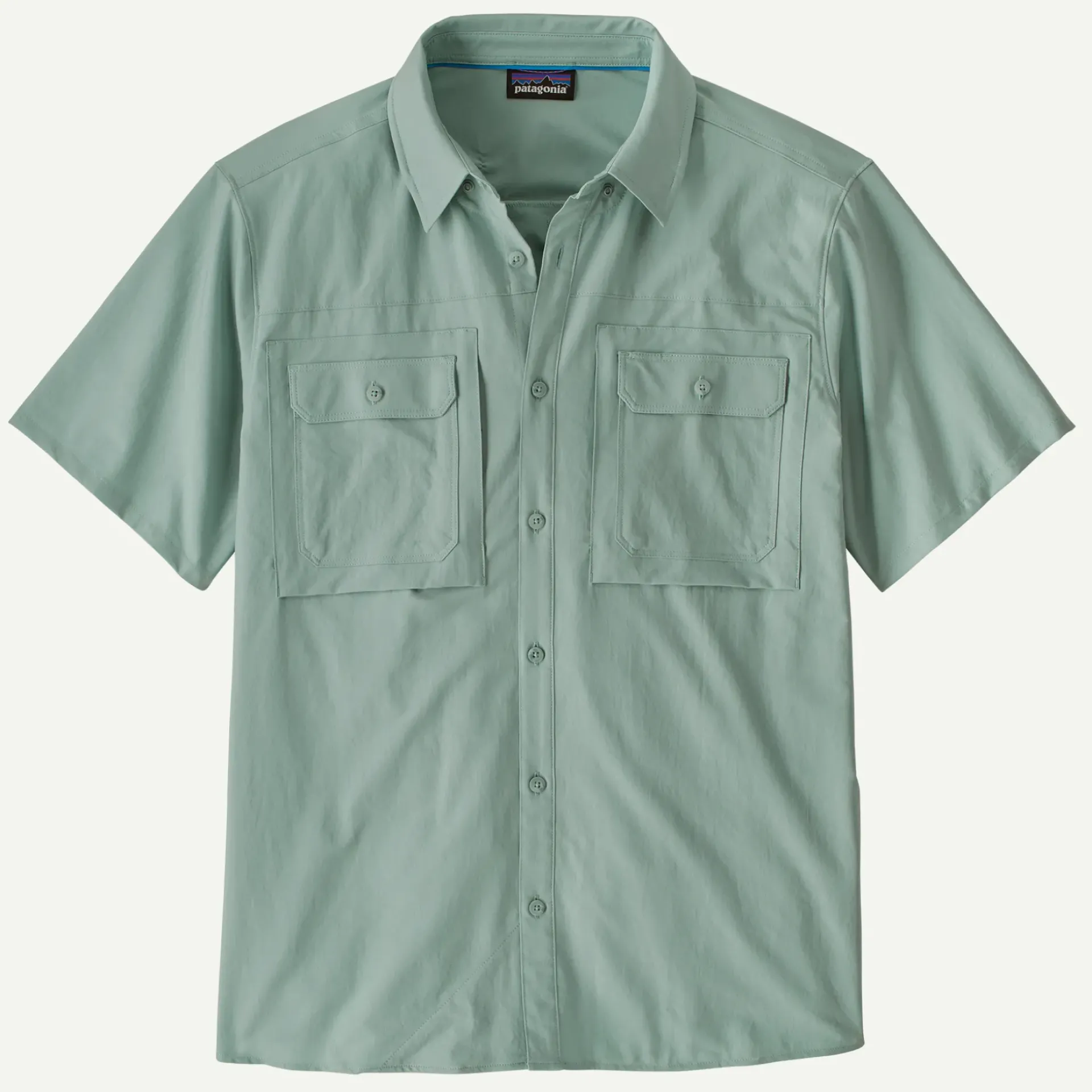 Clearance Men's Short-Sleeved Self-Guided Sun Shirt Shop Men’S|Button Down