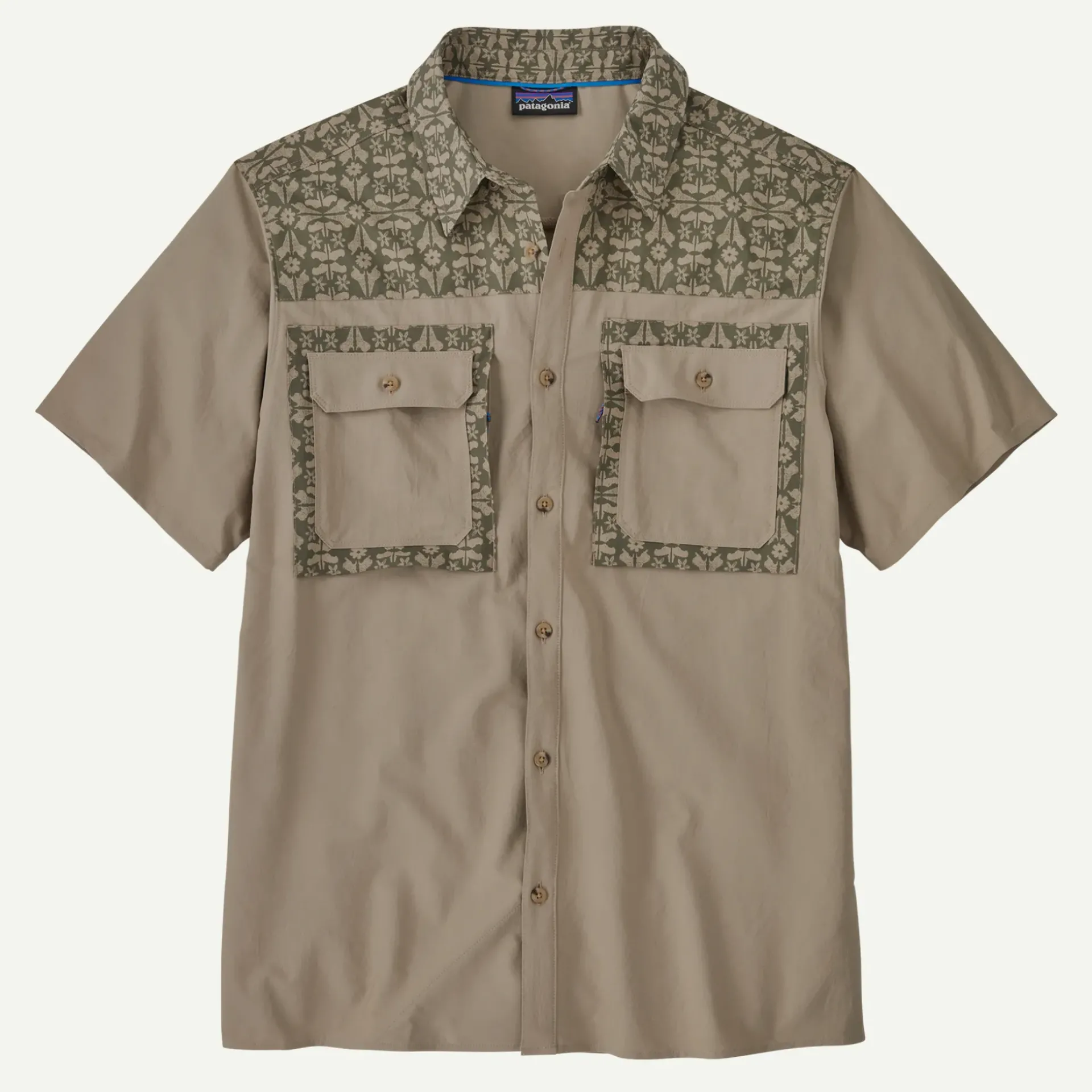 Clearance Men's Short-Sleeved Self-Guided Sun Shirt Shop Men’S|Button Down
