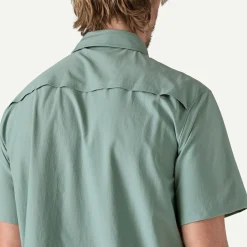 Clearance Men's Short-Sleeved Self-Guided Sun Shirt Shop Men’S|Button Down
