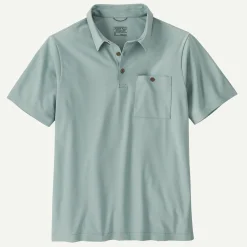Online Men's Transit Traveler Polo Shirt Button Down|Short Sleeve