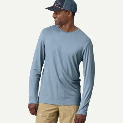 New Men's Tropic Comfort Natural Sun Crewneck Shop Men’S|Long Sleeve
