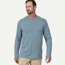New Men's Tropic Comfort Natural Sun Crewneck Shop Men’S|Long Sleeve