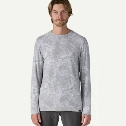 New Men's Tropic Comfort Natural Sun Crewneck Shop Men’S|Long Sleeve