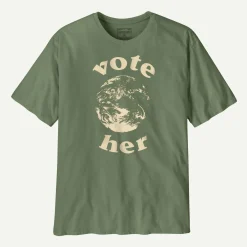 Men's Vote Her Organic T-Shirt T-Shirts|Short Sleeve