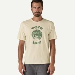 Men's Vote Her Organic T-Shirt T-Shirts|Short Sleeve