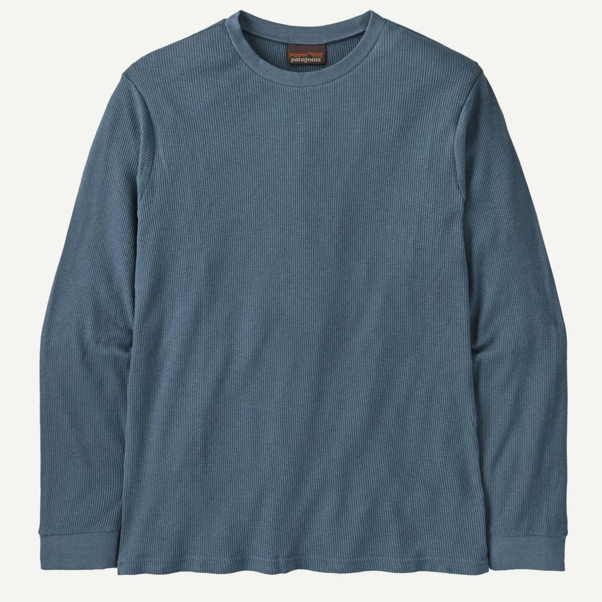 Discount Men's Work Waffle Crewneck T-Shirts|Long Sleeve