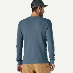 Discount Men's Work Waffle Crewneck T-Shirts|Long Sleeve