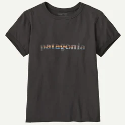 Online Women's '73 Text Logo Organic Ringer Tee Women T-Shirts|Short Sleeve
