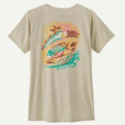 Discount Women's Capilene® Cool Daily Graphic Shirt - Waters Women Shop Women’S|Shop Women’S