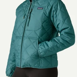 Hot Women's Diamond Quilted Bomber Hoody Women Casual|Lightweight Jackets