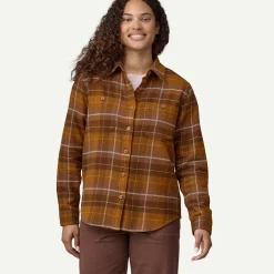 Outlet Women's Fjord Flannel Shirt Women Women’S|Button Down