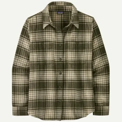 Outlet Women's Fjord Flannel Shirt Women Women’S|Button Down