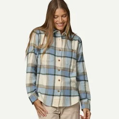 Outlet Women's Fjord Flannel Shirt Women Women’S|Button Down