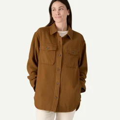 New Women's Fjord Loft Overshirt Jacket Women Women’S|Button Down