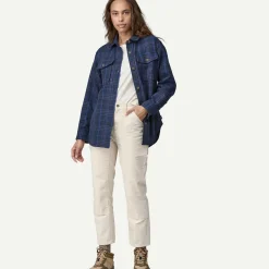New Women's Fjord Loft Overshirt Jacket Women Women’S|Button Down