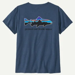 Online Women's Home Water Trout Pocket Responsibili-Tee® Women T-Shirts|Short Sleeve