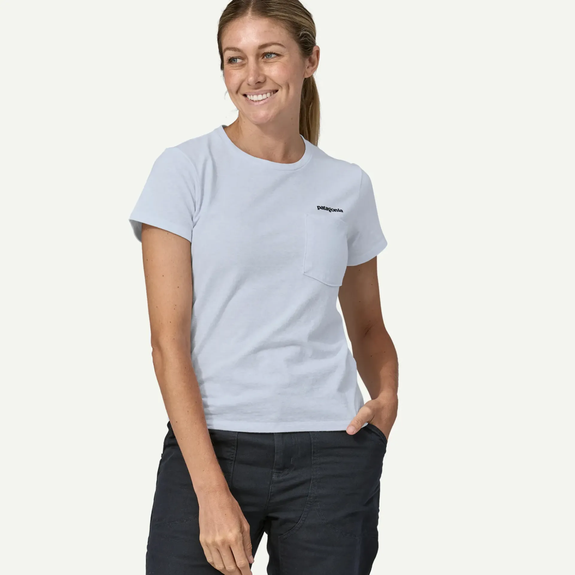 Online Women's Home Water Trout Pocket Responsibili-Tee® Women T-Shirts|Short Sleeve