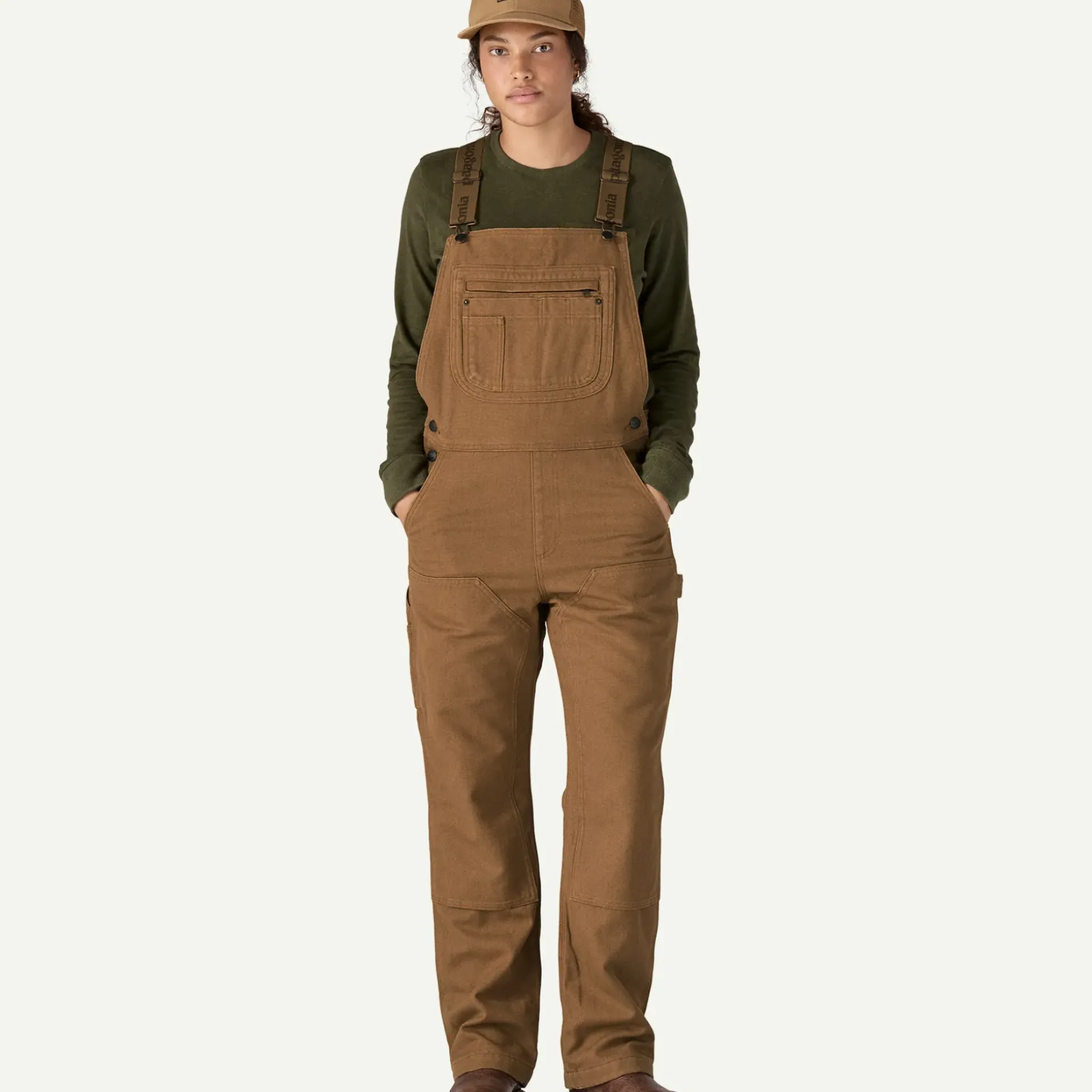Women's Iron Forge™ Fleece-Lined Bib Work Overalls Women Baselayers|Baselayers