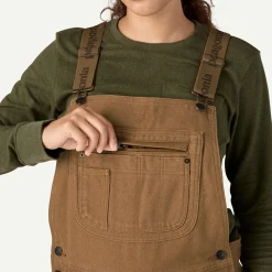 Women's Iron Forge™ Fleece-Lined Bib Work Overalls Women Baselayers|Baselayers
