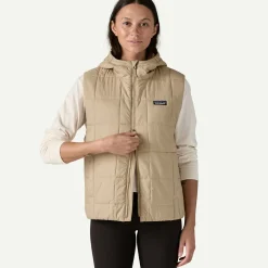 Outlet Women's Light Gust Hooded Vest Women Vests|Casual