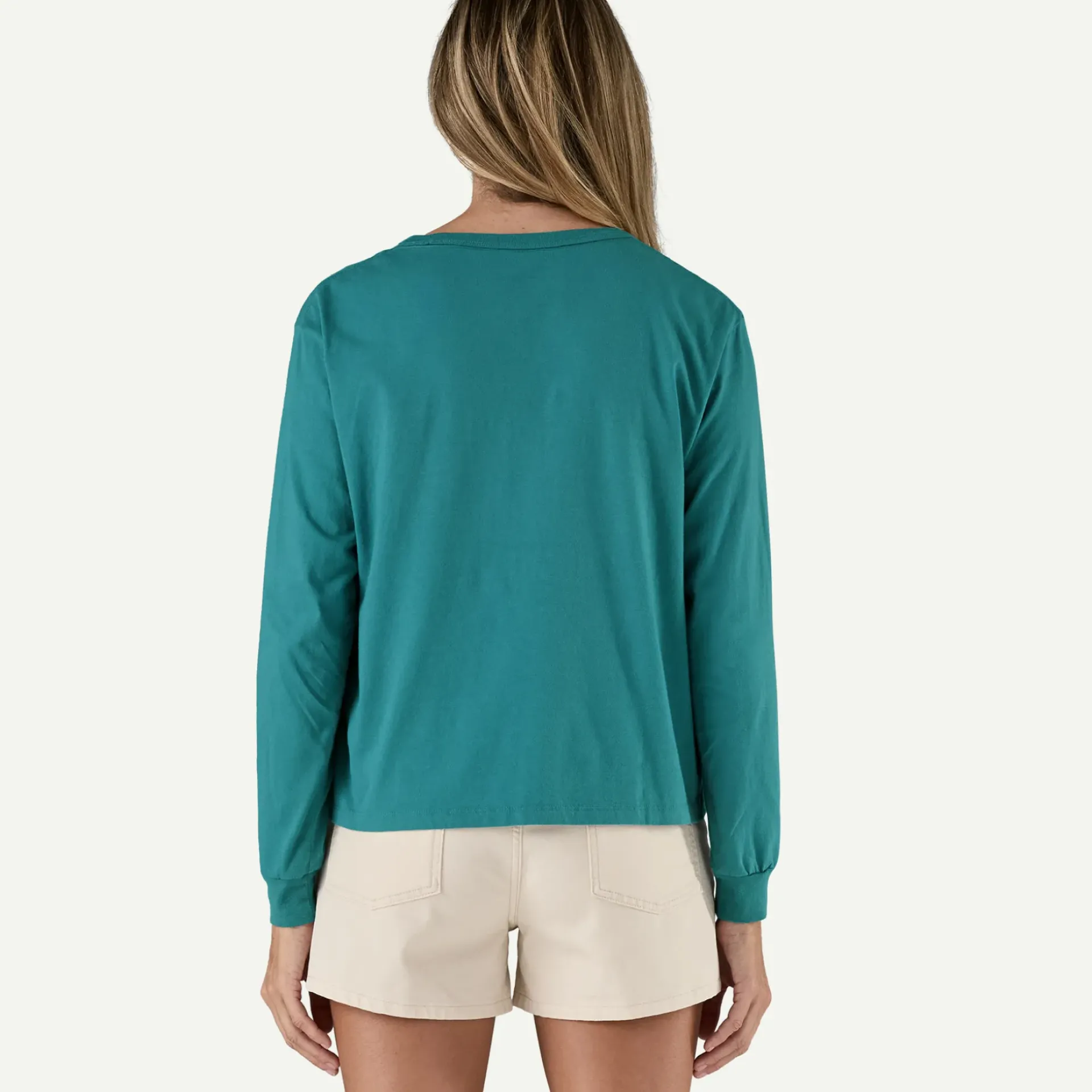Discount Women's Long-Sleeved Applied Imagination Easy-Cut Organic Pocket T-Shirt Women T-Shirts|Long Sleeve