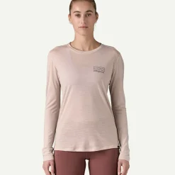 Outlet Women's Long-Sleeved Capilene® Cool Merino Blend Graphic Shirt Women Shop Women’S|Shop Women’S