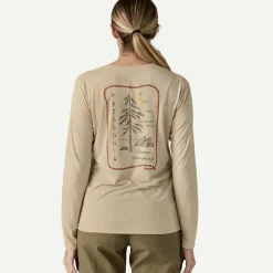 Outlet Women's Long-Sleeved Capilene&reg; Cool Daily Graphic Shirt - Lands Women Shop Women’S|Shop Women’S