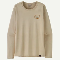 Outlet Women's Long-Sleeved Capilene&reg; Cool Daily Graphic Shirt - Lands Women Shop Women’S|Shop Women’S
