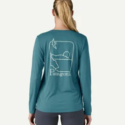 Outlet Women's Long-Sleeved Capilene&reg; Cool Daily Graphic Shirt - Waters Women Shop Women’S|Shop Women’S