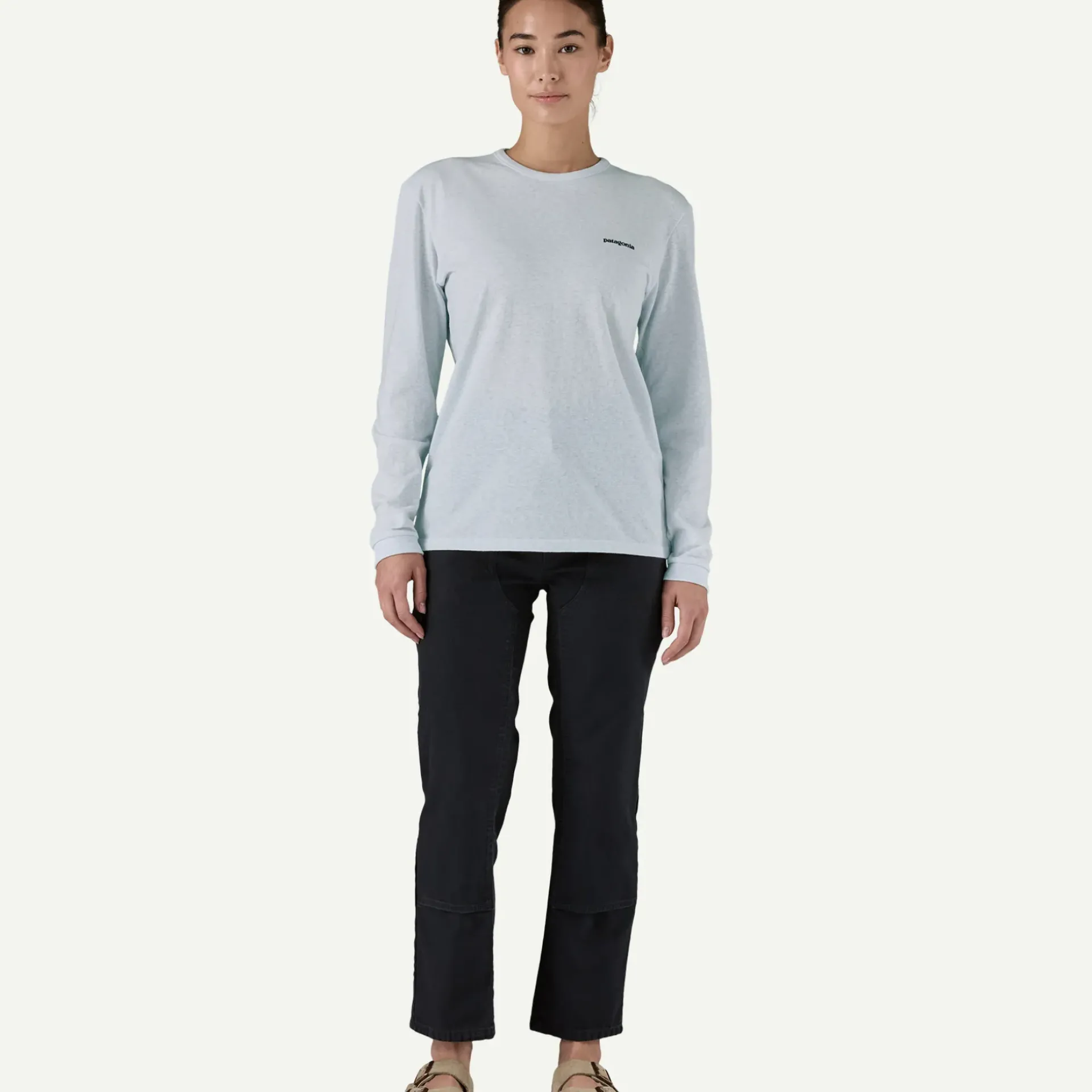 Clearance Women's Long-Sleeved P-6 Logo Responsibili-Tee® Women T-Shirts|Long Sleeve