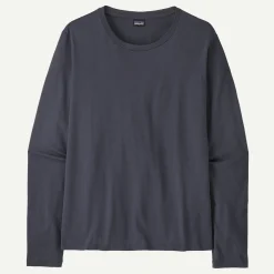 Sale Women's Long-Sleeved Regenerative Organic Certified&reg; Cotton Tee Women Women’S|T-Shirts