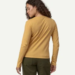 Sale Women's Long-Sleeved Regenerative Organic Certified&reg; Cotton Tee Women Women’S|T-Shirts
