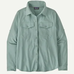 Hot Women's Long-Sleeved Self-Guided Sun Shirt Women Shop Women’S|Button Down