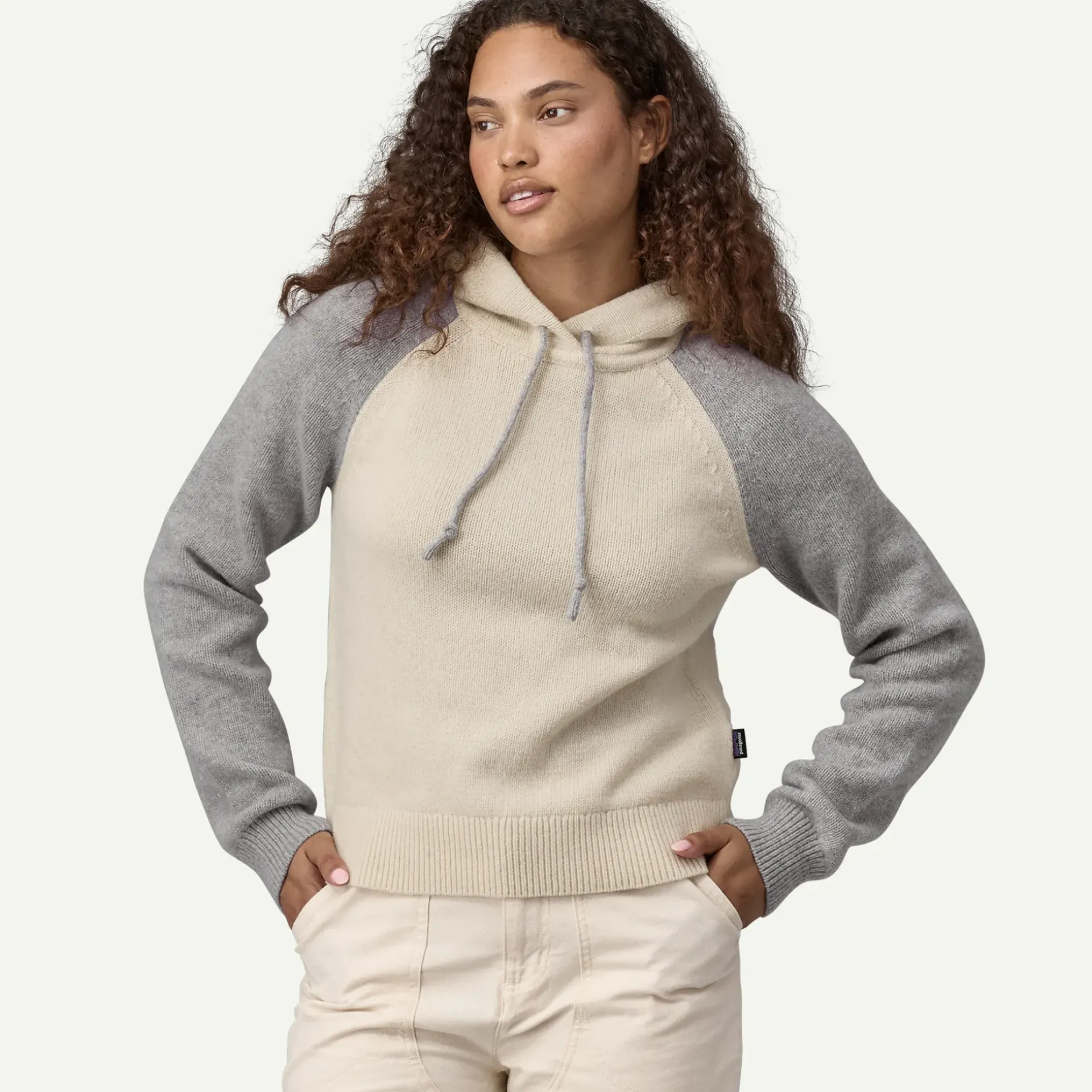 Hot Women's Recycled Wool-Blend Hooded Pullover Sweater Women Women’S|Sweaters