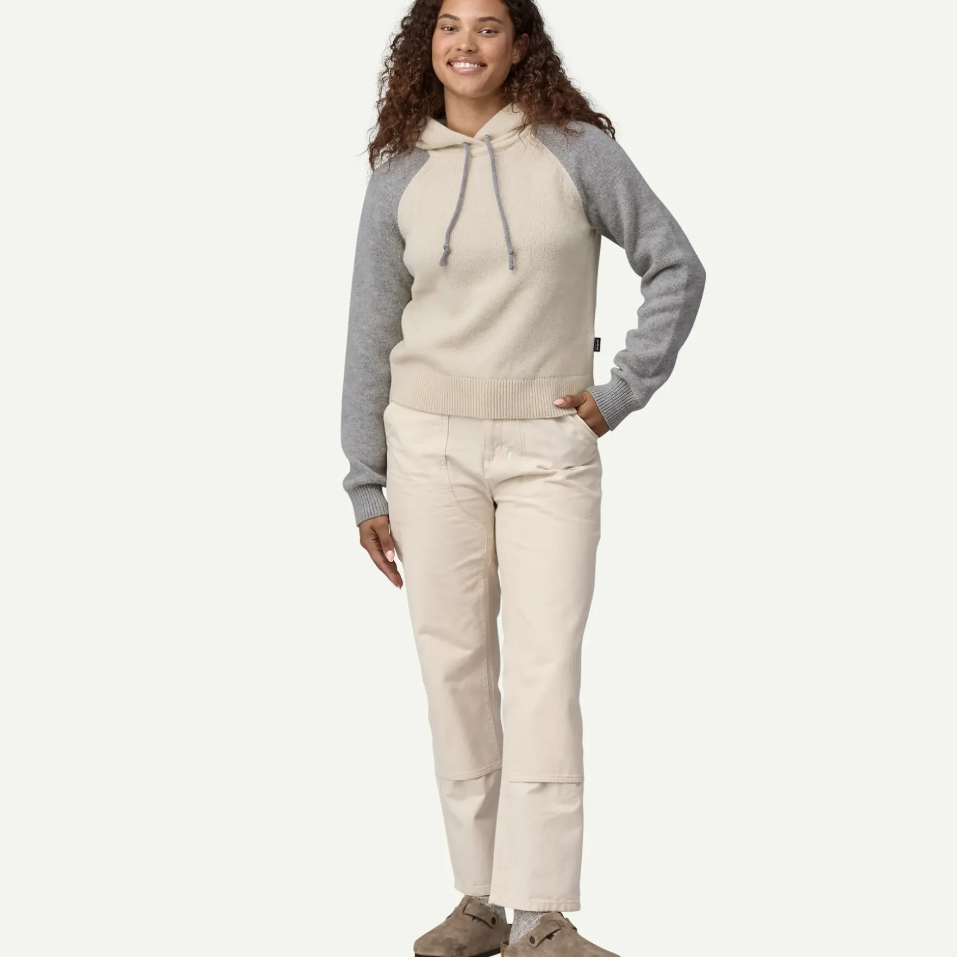 Hot Women's Recycled Wool-Blend Hooded Pullover Sweater Women Women’S|Sweaters