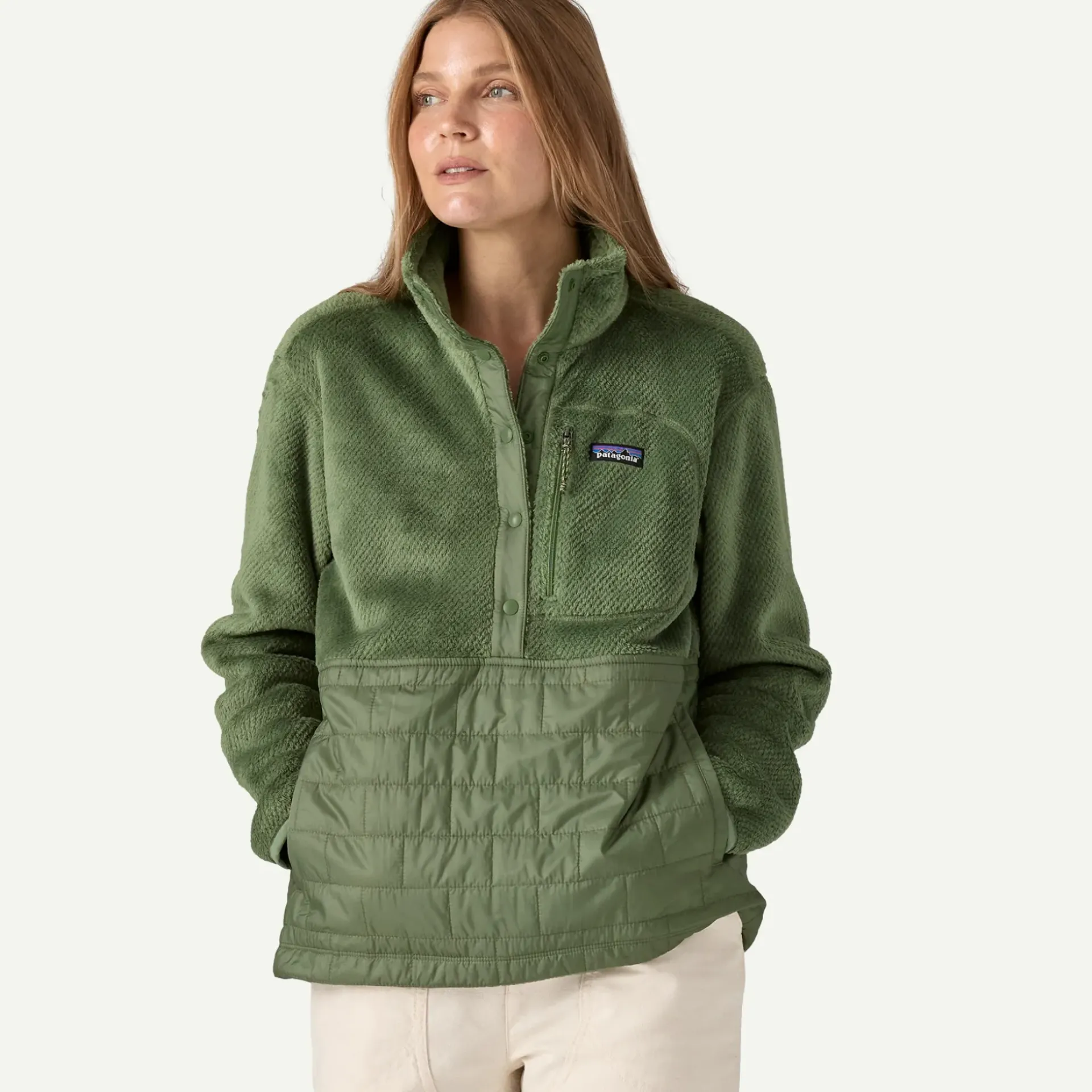 Best Women's Re-Tool Hybrid Fleece Pullover Women Women’S|Jackets