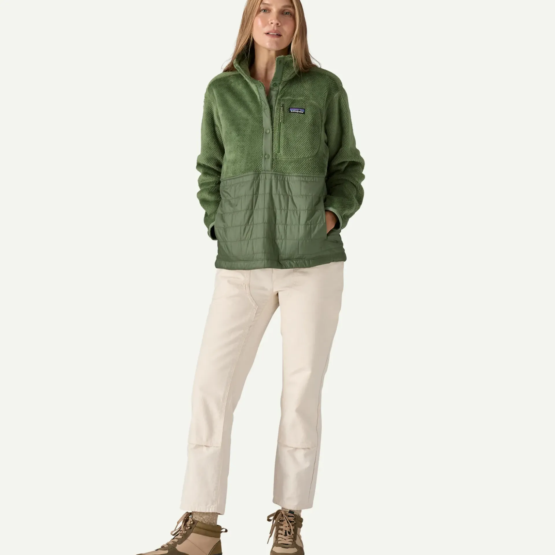 Best Women's Re-Tool Hybrid Fleece Pullover Women Women’S|Jackets