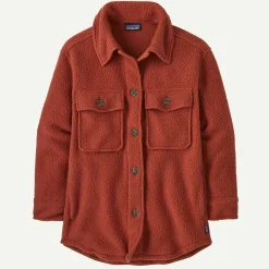 Outlet Women's Retro Pile Fleece Shacket Women Women’S|Button Down