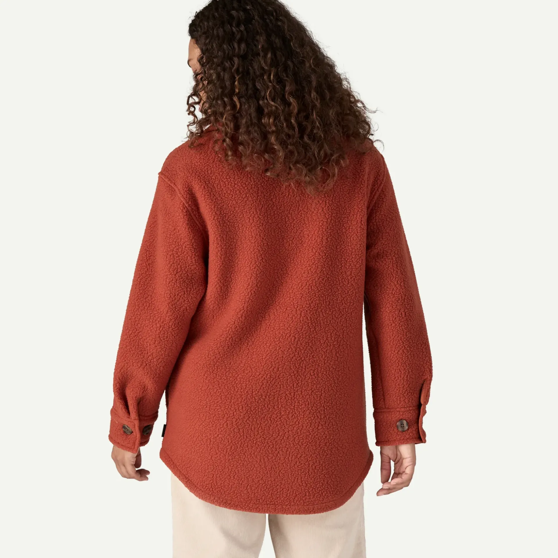Outlet Women's Retro Pile Fleece Shacket Women Women’S|Button Down