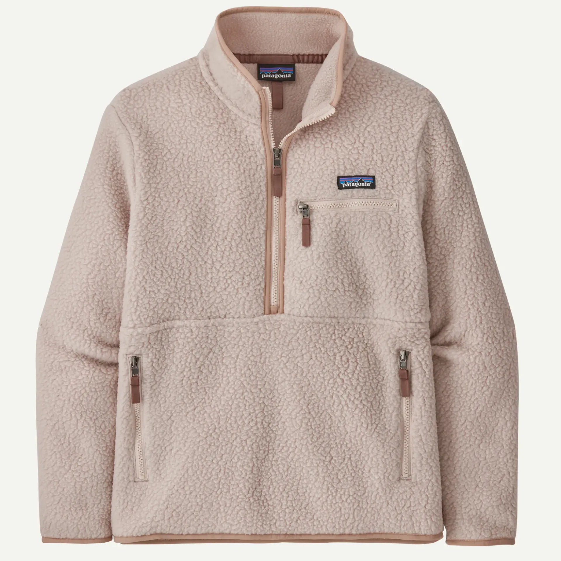 Women's Retro Pile Fleece Marsupial Pullover Women Women’S|Pullovers