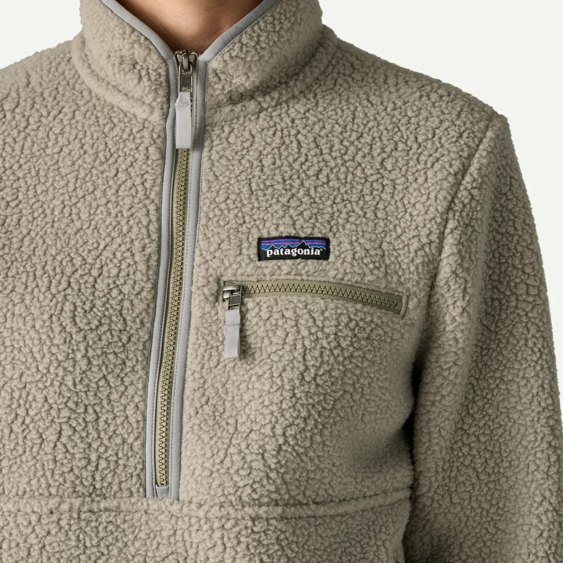 Women's Retro Pile Fleece Marsupial Pullover Women Women’S|Pullovers