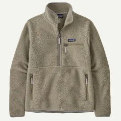 Women's Retro Pile Fleece Marsupial Pullover Women Women’S|Pullovers