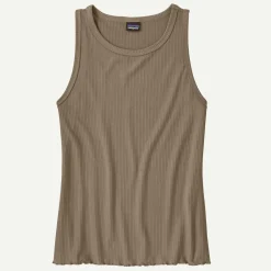 Clearance Women's Rib-Knit Tank Top Women T-Shirts|Tanks & Sleeveless Tops