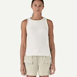 Clearance Women's Rib-Knit Tank Top Women T-Shirts|Tanks & Sleeveless Tops