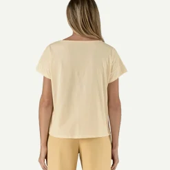 Women's Sunfirst Relaxed Drop-Sleeve Organic T-Shirt Women T-Shirts|Short Sleeve