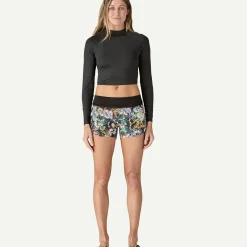 New Women's Swell Seeker Cropped Rashguard Women Shop Women’S|Boardshorts & Rashguards
